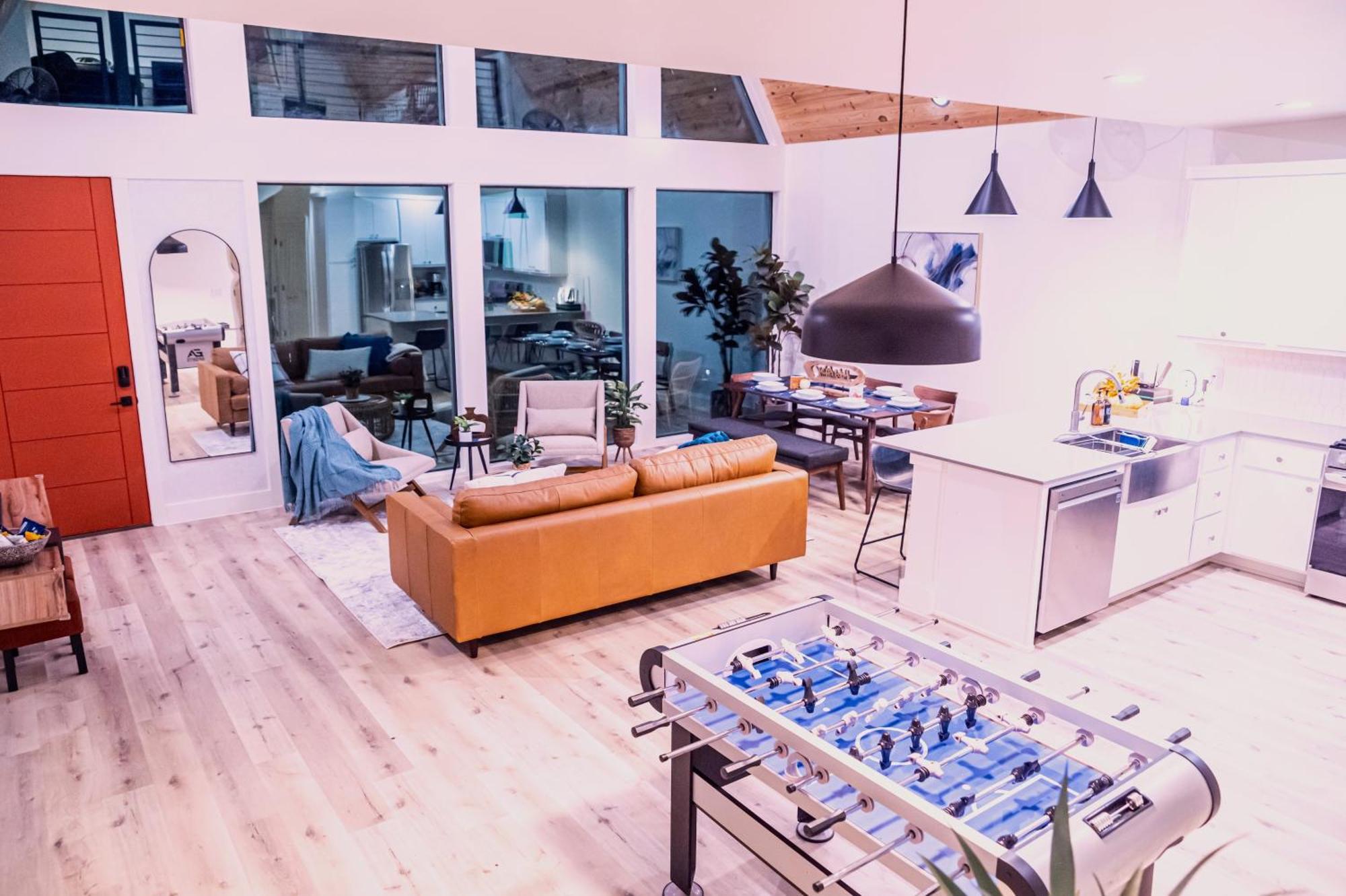Gruene Daze Chalet - Stylish Aframe - Escape The Ordinary Нью Браунфелс Экстерьер фото